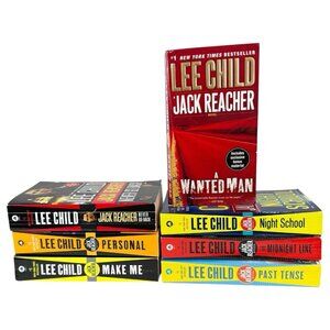 7 Jack Reacher Series Books By Lee Child Paperback In Order 17 Through 23 Lot